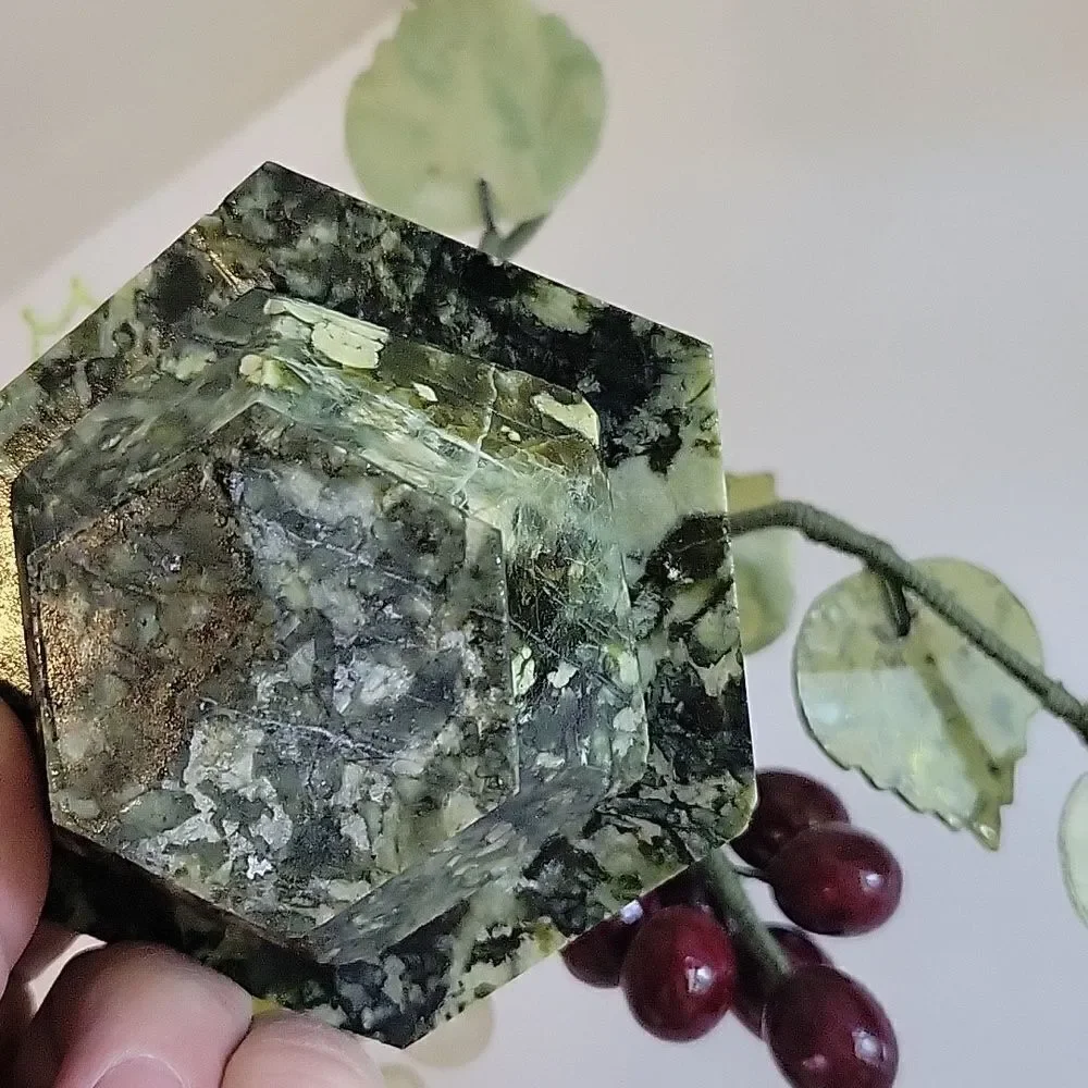 Vintage jade alabaster